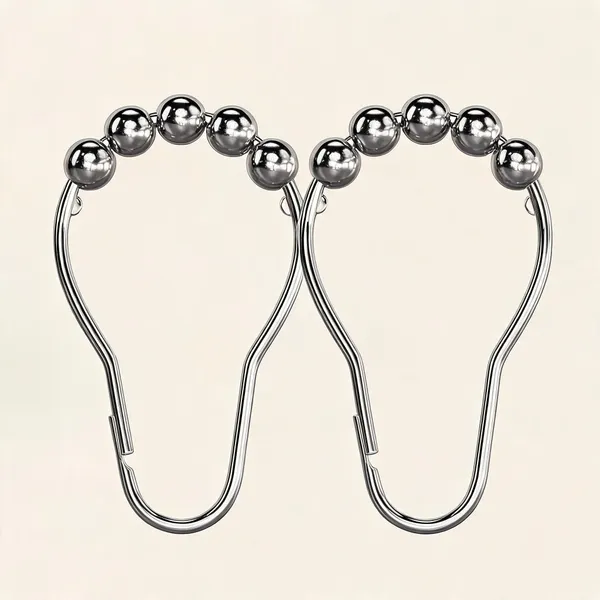 Chrome_Metal_Anti-Rust_Double_Glide_Shower_Curtain_Hooks_Set_Of_12_-_Pack_of_2
