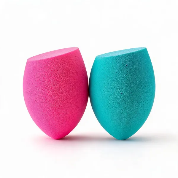 10_Pcs_Makeup_Sponge_Blender_Set_Beauty_Cosmetic_Foundation_Blending_Flawless_For_Liquid_Cream_And_Powder_Multi_Purpose_Cosmetic_Applicator_Puff_Multi_Colour_-_Pack_of_2