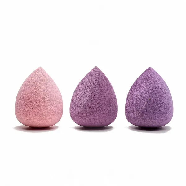 Makeup_Beauty_Sponge_Pro_Puff_Set_2_Pcs_Teardrop_And_Wedge_Shaped_Hypoallergenic_Latex_Free_Flawless_Streak_Free_Foundation_Blender_-_Pack_of_3