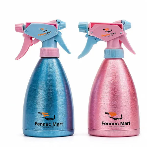 Adjustable_Nozzle_Plastic_Garden_Spray_Bottle_400Ml_Multicolour_-_Pack_of_2