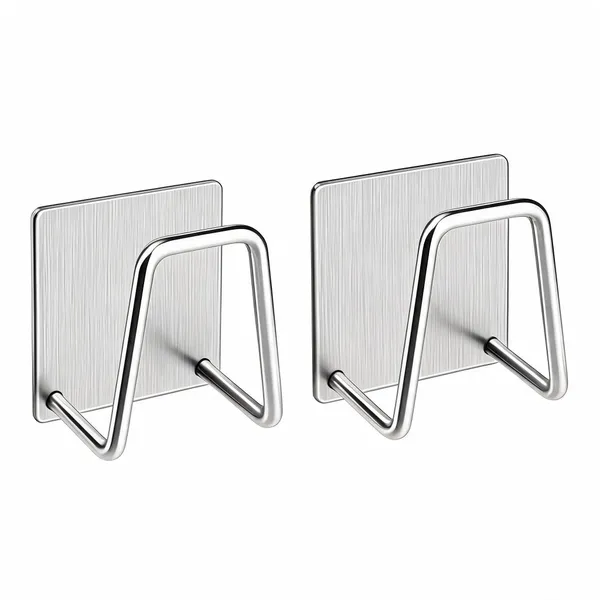 Sus304_Stainless_Steel_Self_Adhesive_Sink_Sponge_Holder_Pack_Of_4_-_Pack_of_2