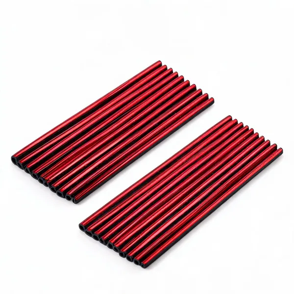 Red_Chrome_Pvc_Bendable_Car_Ac_Vent_Outlet_Trim_Strips_Pack_Of_20