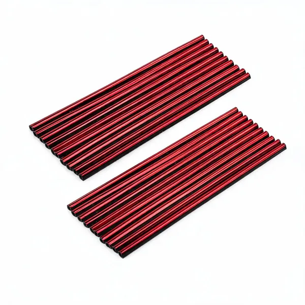 Red_Chrome_Pvc_Bendable_Car_Ac_Vent_Outlet_Trim_Strips_Pack_Of_20
