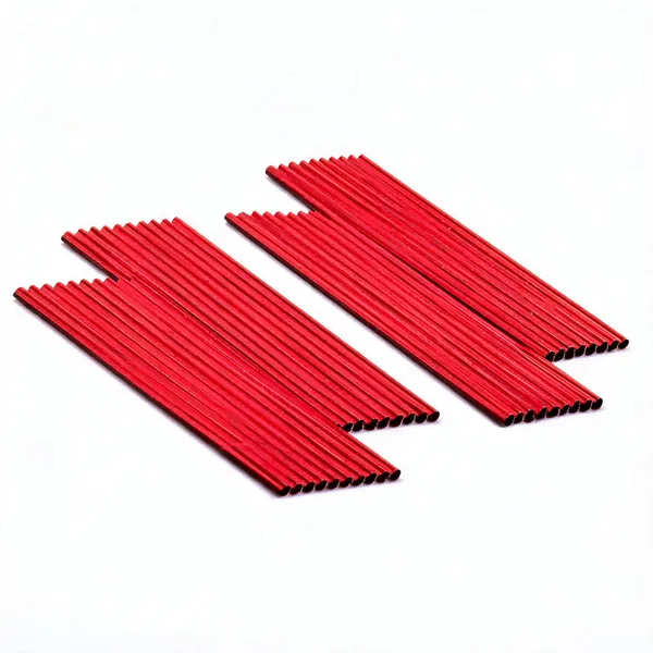 Red_Pvc_Bendable_Car_Air_Vent_Decorative_Trim_Strips_Pack_Of_20