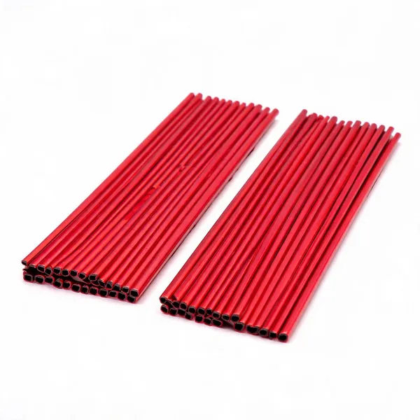 Red_Pvc_Bendable_Car_Air_Vent_Decorative_Trim_Strips_Pack_Of_20