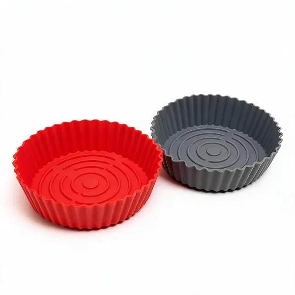 Silicone_Non-Stick_Air_Fryer_Pot_With_Muffin_Cups_Bpa_Free_-_Pack_of_2
