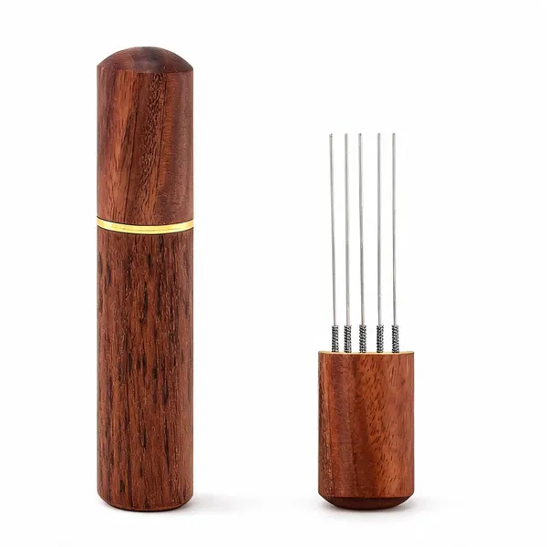 Wood_Handle_5_Needle_Espresso_Coffee_Stirrer_Distribution_Tool___Pack_of_2