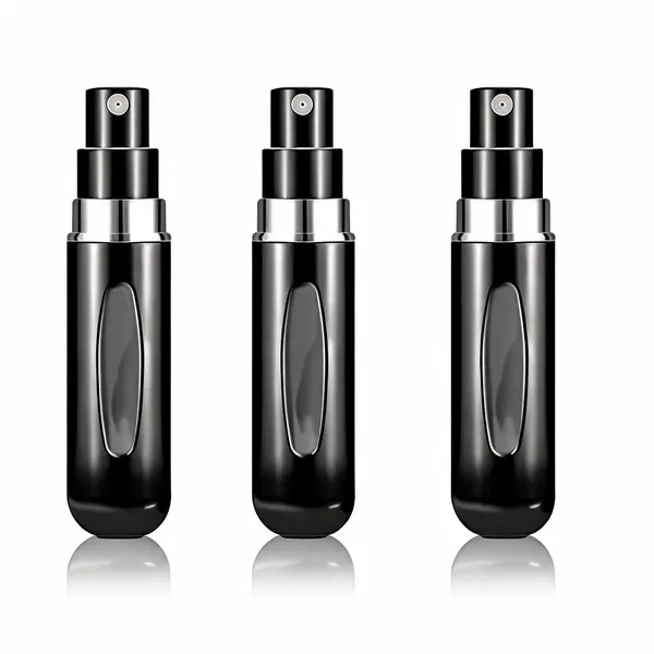Fennec_Mart_Black_Refillable_Travel_Perfume_Spray_Atomizer_5Ml___Pack_of_3