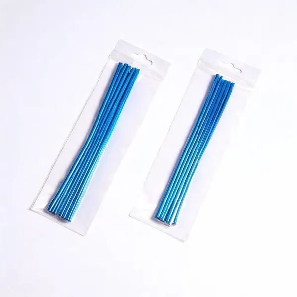 Blue_Chrome_Pvc_Bendable_Car_Air_Vent_Outlet_Trim_Strips_20Pc_-_Pack_of_2