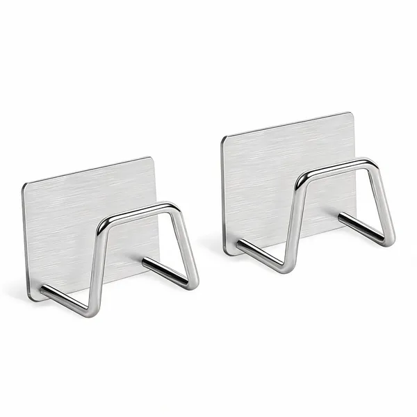 Stainless_Steel_Rustproof_Sink_Sponge_Holder_Caddy_Set_Of_4_-_Pack_of_2