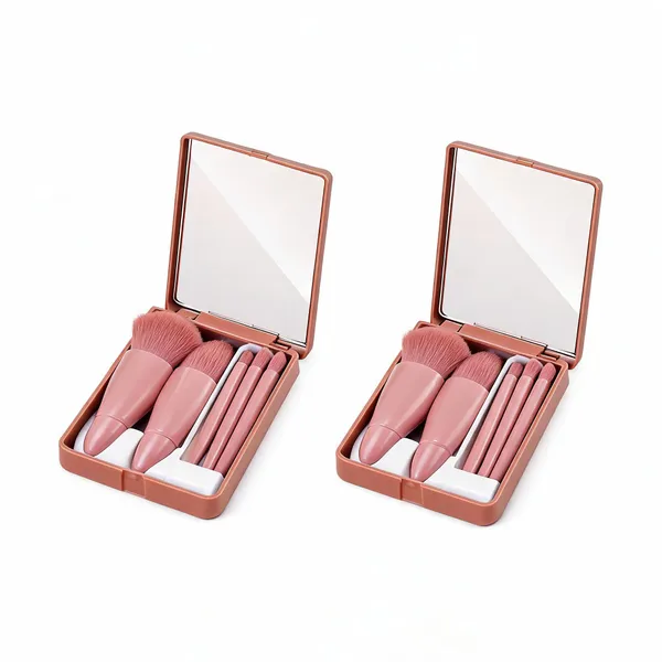 5-Piece_Mini_Travel_Makeup_Brush_Set_With_Mirror_-_Pack_of_2
