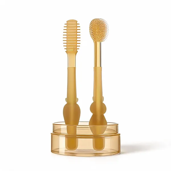 Yellow_Soft_Silicone_Bpa_Free_2_In_1_Baby_Toothbrush_And_Tongue_Cleaner_-_Pack_of_2