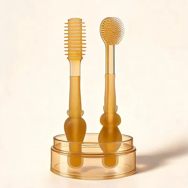 Yellow_Soft_Silicone_Bpa_Free_2_In_1_Baby_Toothbrush_And_Tongue_Cleaner_-_Pack_of_2
