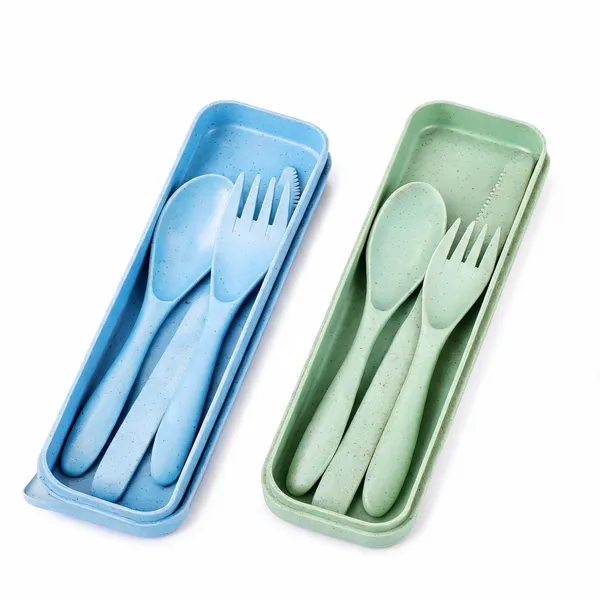 Wheat_Straw_Eco-Friendly_Bpa-Free_Portable_Cutlery_Set_Pack_Of_4_-_Pack_of_2