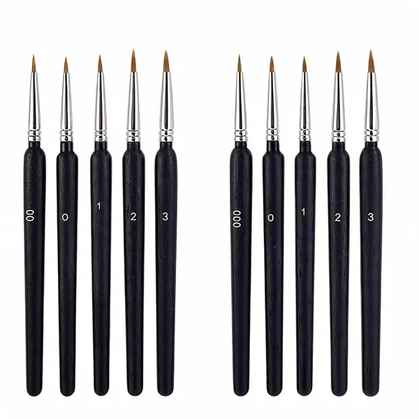 Wooden_Handle_Detail_Paint_Brush_Set_For_Miniatures_Acrylic_Watercolor_Set_Of_6___Pack_of_2