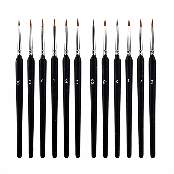 Wooden_Handle_Detail_Paint_Brush_Set_For_Miniatures_Acrylic_Watercolor_Set_Of_6___Pack_of_2