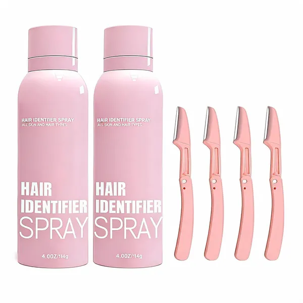 Hair_Identifier_Dermaplaning_Face_Spray_Moisturizing_With_4_Razors_-_Pack_of_2