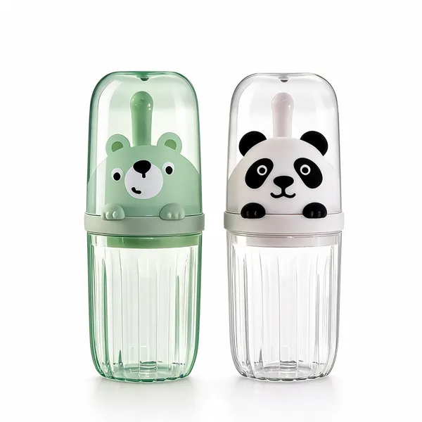 Panda_Teddy_Bear_Abs_Portable_Kids_Toothbrush_Travel_Case_Multicolor___Pack_of_2