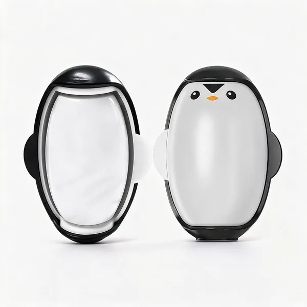 Penguin_Shape_Washable_Reusable_Sticky_Lint_Roller___Pack_of_2