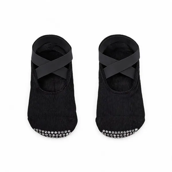 Fennec_Mart_Non-Slip_Grip_Yoga_Socks_With_Cross_Straps_For_Women_-_Pack_of_2