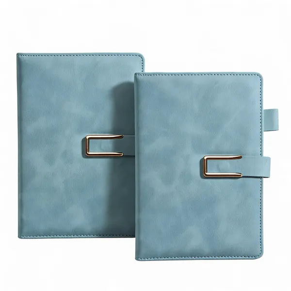 Sea_Green_Pu_Leather_Diary_Magnetic_Closure_Pen_Holder_192_Pages___Pack_of_2