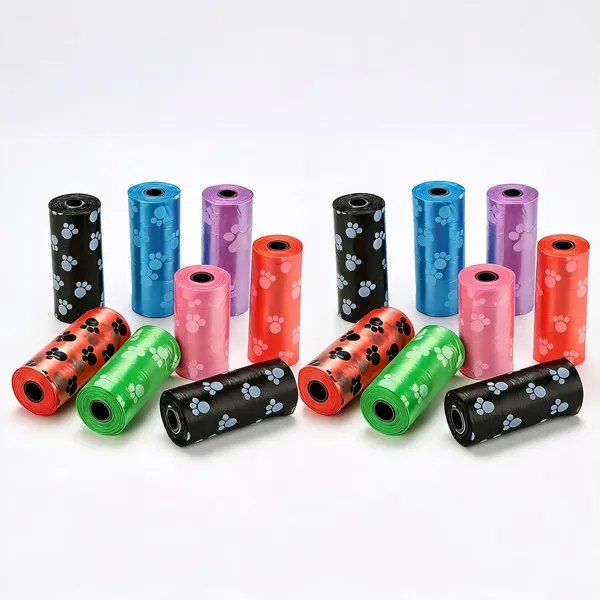 Leak-Proof_Thick_Dog_Poop_Waste_Bags_With_Paw_Print_120_Count_8_Rolls_-_Pack_of_2