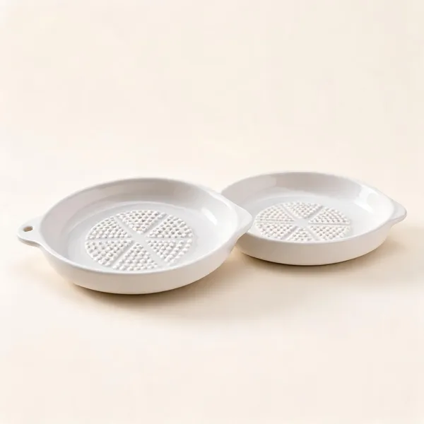 Ceramic_Manual_Garlic_Ginger_Grater_Plate_With_Pour_Spout_And_Cleaning_Brush_-_Pack_of_2