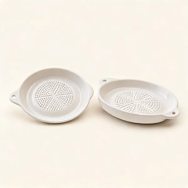 Ceramic_Manual_Garlic_Ginger_Grater_Plate_With_Pour_Spout___Pack_of_2
