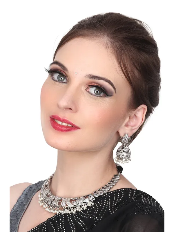 Silver_Oxydised_choker_Set_with_stone
