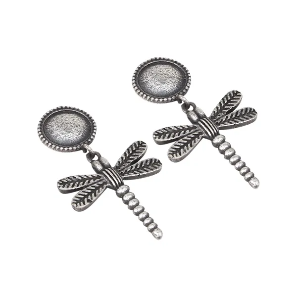 Silver_Oxidised_dragon_fly_drop_earring