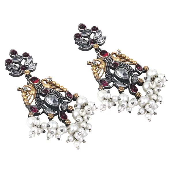 Dual_tone_drop_earring