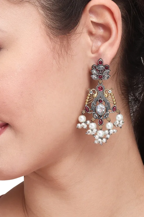 Dual_Tone_Drop_Earring