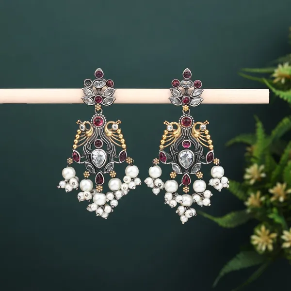 Dual_Tone_Drop_Earring