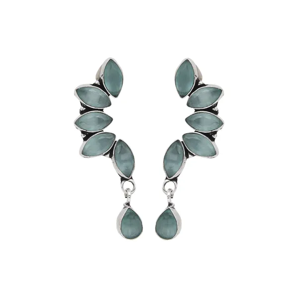 Petal_Ear_Cuffs_With_Drop_Accent