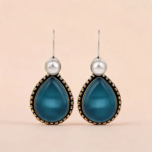 Tear_Drop_Stone_Drop_Earring_Pack_Of_2
