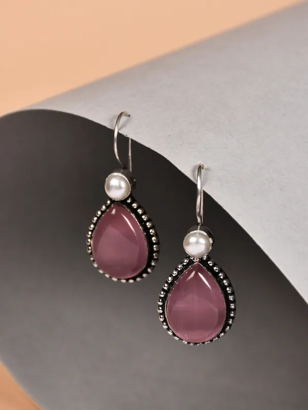 Tear_drop_stone_drop_earring