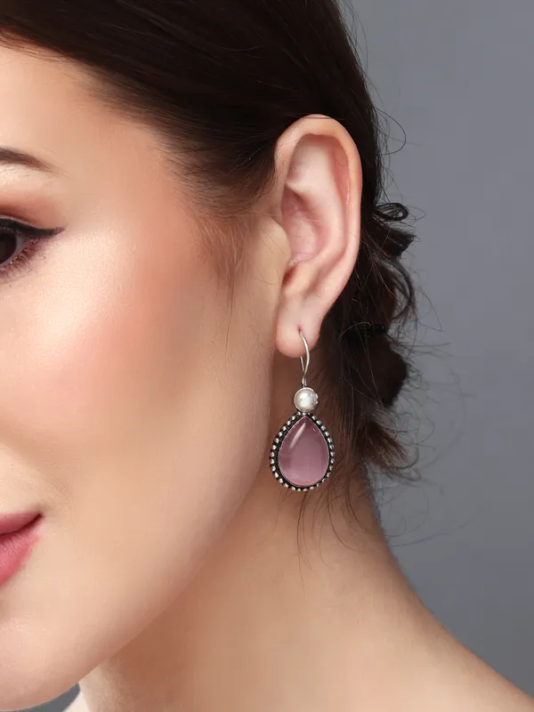 Tear_Drop_Stone_Drop_Earring_Pack_Of_2