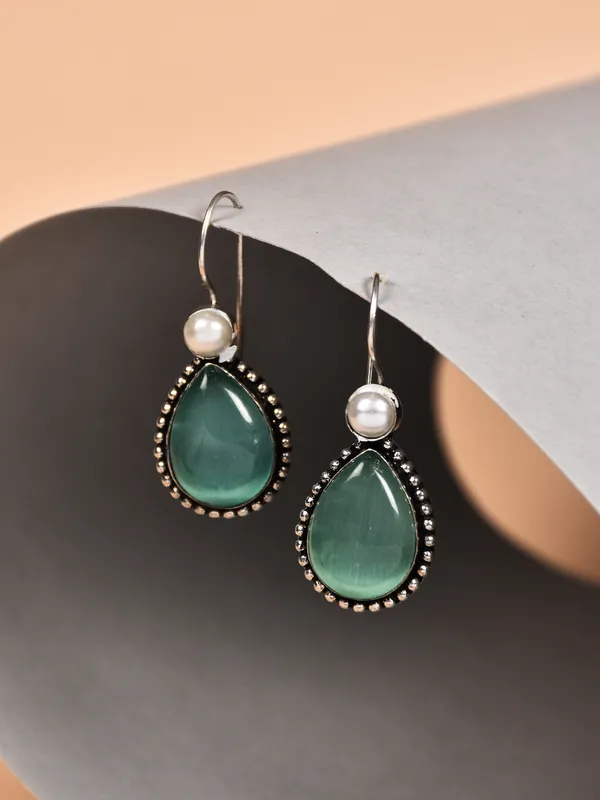 Tear_drop_stone_drop_earring
