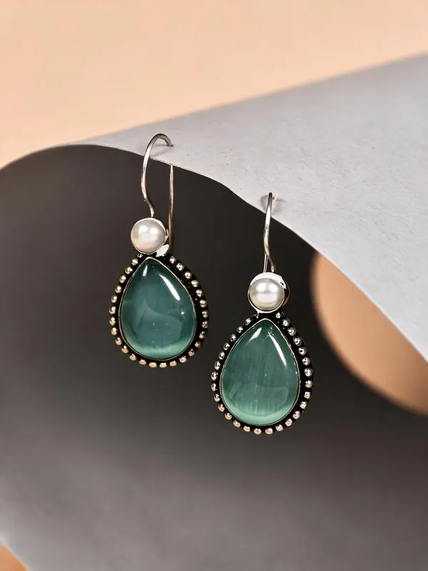 Tear_Drop_Stone_Drop_Earring_Pack_Of_2