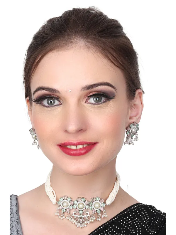 Gold_plated_Multi_coloured_jewellery_set
