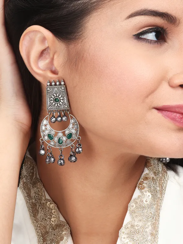 Silver_Oxydised_Finish_Chandbali