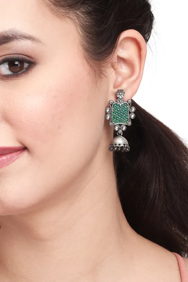 Handpainted_contemporary_style_jhumka
