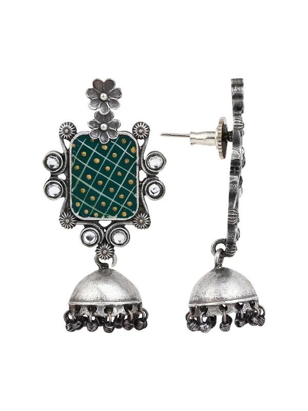 Handpainted_contemporary_style_jhumka