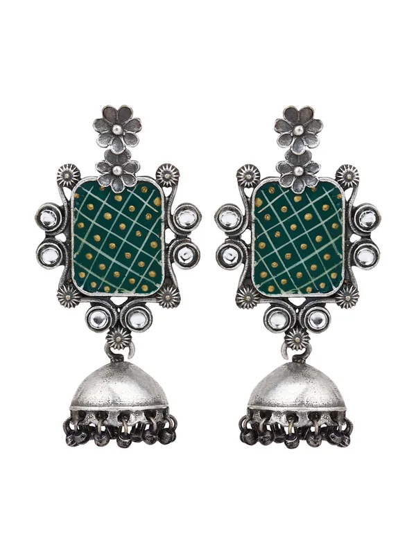 Handpainted_contemporary_style_jhumka