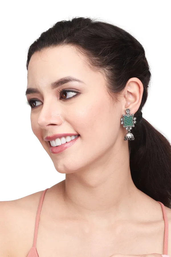 Handpainted_Contemporary_Style_Jhumka