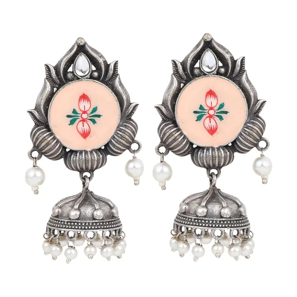 Handpainted_Contemporary_Style_Jhumka