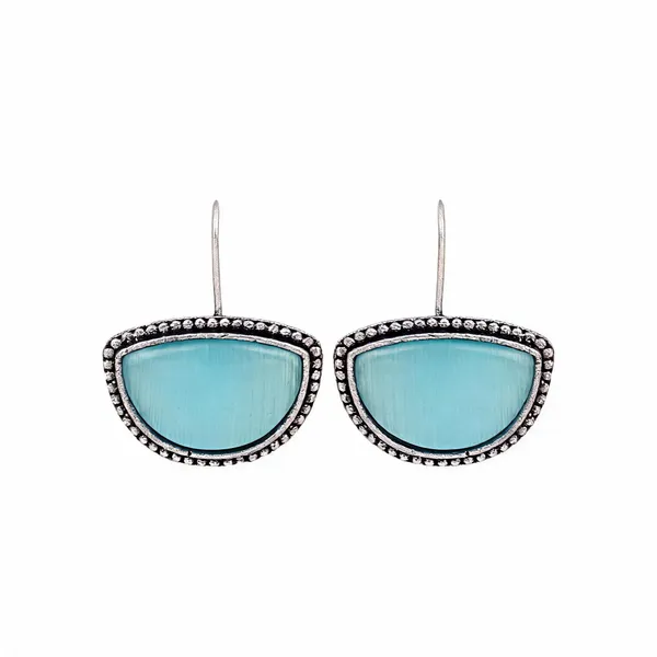 Silver_Oxidized_Drop_Earrings_With_Monalisa_Stone_Pack_Of_2