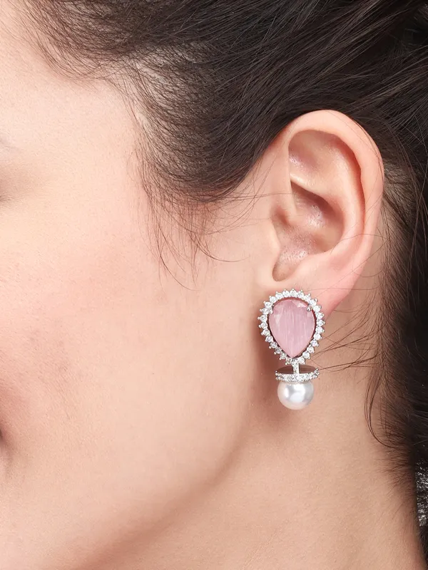Rhodium_plated_AD_stone_Stud_earring
