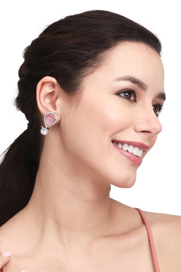 Rhodium_plated_AD_stone_Stud_earring
