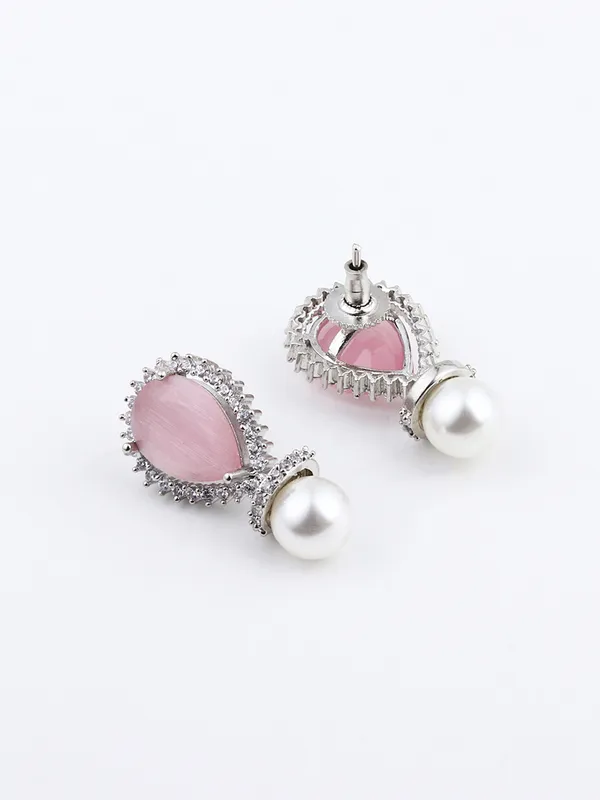 Rhodium_Plated_Ad_Stone_Stud_Earring